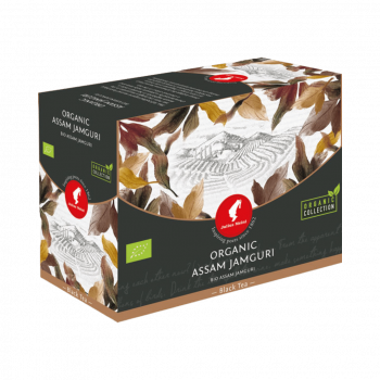 Julius Meinl Tee BIO Assam Jamguri Big Bag (1 Beutel für ca. 1 lt. Wasser), Schwarztee, 20 Teebeutel im Kuvert pro Packung